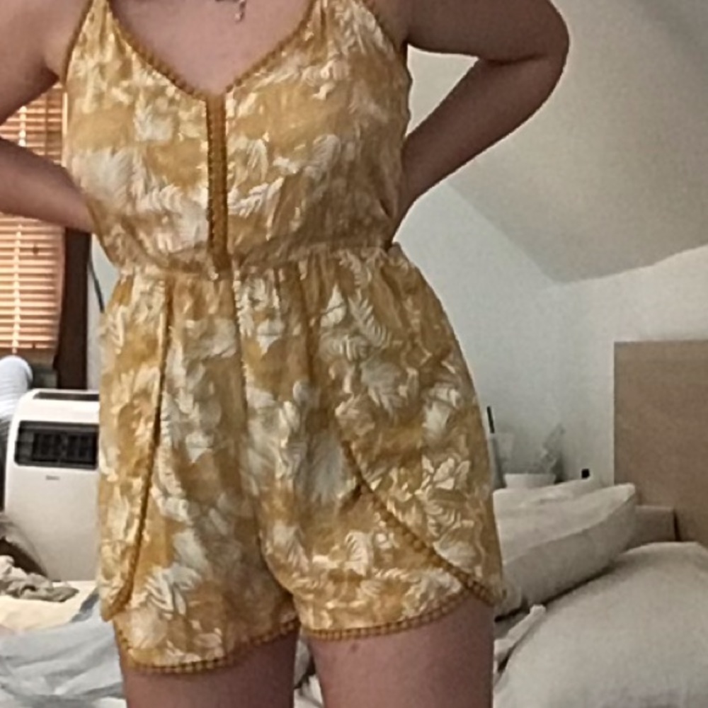 Yellow romper